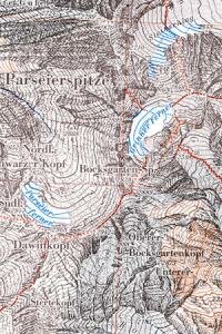 OeAV - Alpenvereinskarte 3/3 Lechtaler Alpen - Parseierspitze (Weg)