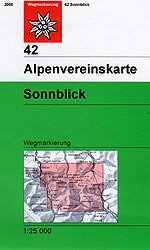 OeAV - Alpenvereinskarte 42 Sonnblick (Weg+Ski)