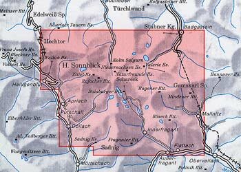 OeAV - Alpenvereinskarte 42 Sonnblick (Weg+Ski)