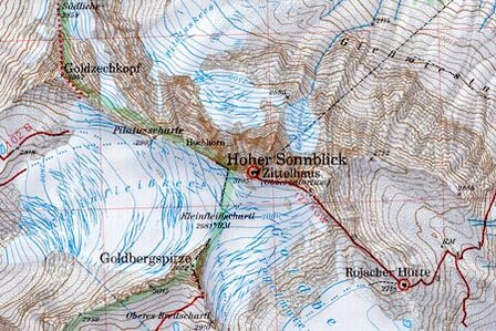 OeAV - Alpenvereinskarte 42 Sonnblick (Weg+Ski)