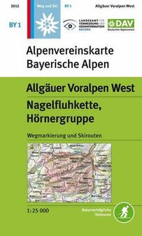 OeAV - Alpenvereinskarte BY01 Allg&auml;uer Voralpen West