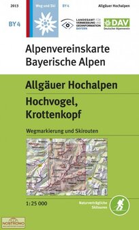 OeAV - Alpenvereinskarte BY04 Allg&auml;uer Hochalpen