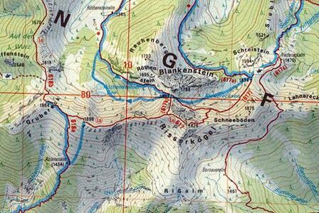 OeAV - Alpenvereinskarte BY15 Mangfallgebirge Mitte, Spitzingsee, Rotwand (Weg + Ski)