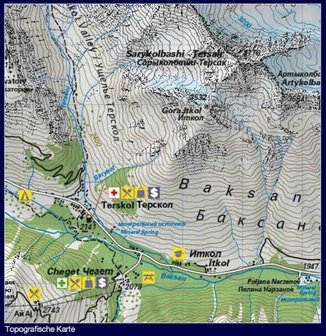 Climbing Map - Elbrus