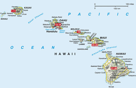 Rother - Hawaii wandelgids