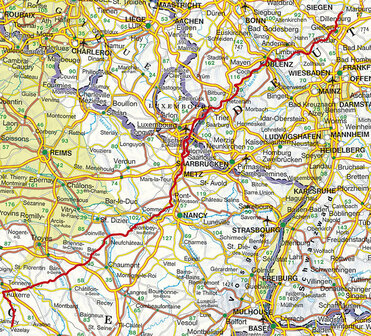Rother - Jakobsweg  Marburg-Trier-Vezelay