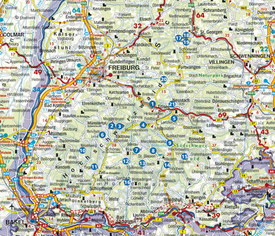Rother - Langlauff&uuml;hrer Schwarzwald S&uuml;d und Mitte