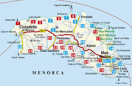 Rother - Menorca wandelgids