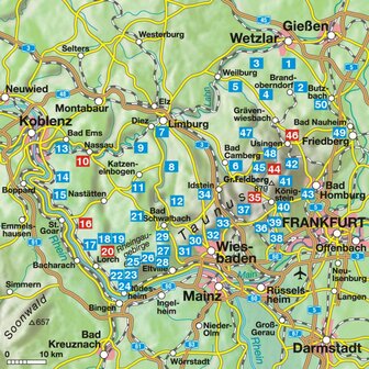 Rother - Taunus wandelgids