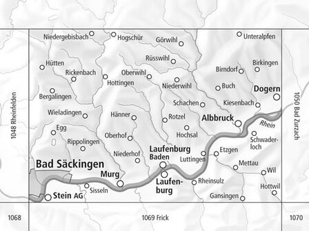 Swisstopo - 1049 Laufenburg