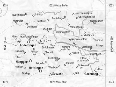 Swisstopo - 1052 Andelfingen