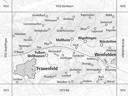 Swisstopo - 1053 Frauenfeld