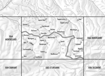 Swisstopo - 1065 Bonfol