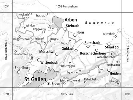 Swisstopo - 1075 Rorschach