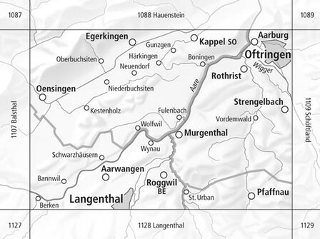 Swisstopo - 1108 Murgenthal