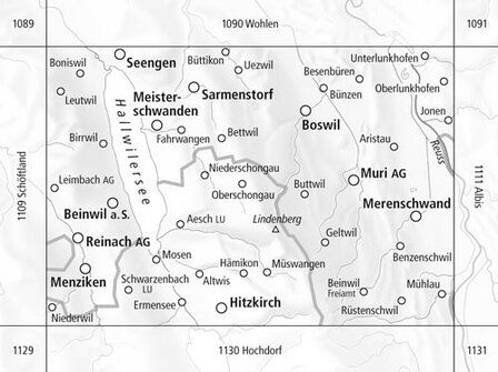 Swisstopo - 1110 Hitzkirch