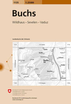 Swisstopo - 1135 Buchs