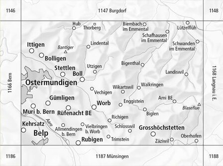 Swisstopo - 1167 Worb