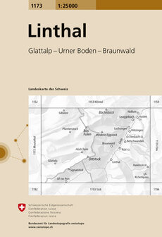 Swisstopo - 1173 Linthal