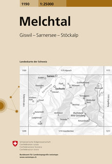Swisstopo - 1190 Melchtal