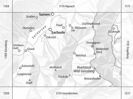 Swisstopo - 1190 Melchtal