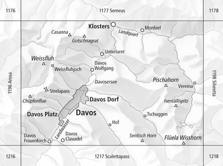 Swisstopo - 1197 Davos