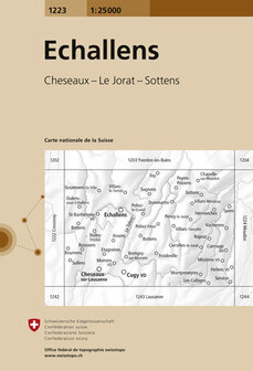 Swisstopo - 1223 Echallens