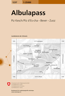 Swisstopo - 1237 Albulapass