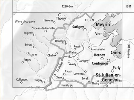 Swisstopo - 1300 Chancy