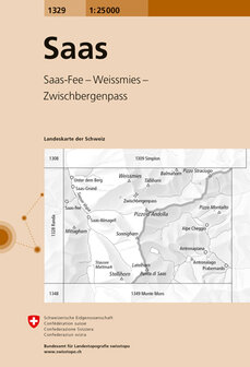 Swisstopo - 1329 Saas