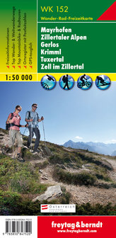 F&amp;B - WK 152 Mayrhofen-Zillertaler Alpen-Gerlos-Krimml-Tuxertal-Zell im Zillertal