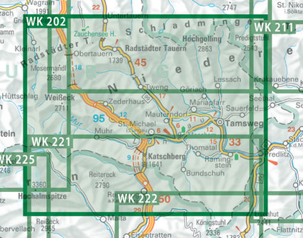 F&amp;B - WK 202 Radst&auml;dter Tauern-Katschberg-Lungau