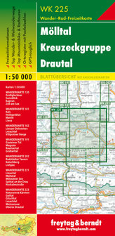 F&amp;B - WK 225 M&ouml;lltal-Kreuzeckgruppe-Drautal