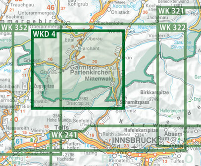 F&amp;B - WKD 4 Garmisch-Partenkirchen-Wettersteingebirge-Werdenfelser Land