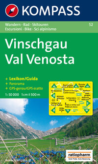 Kompass - WK 52 Vinschgau / Val Venosta