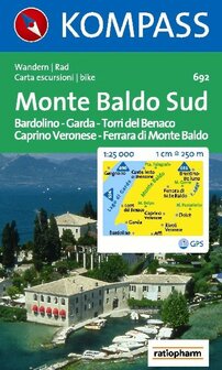 Kompass - WK 692 Monte Baldo S&uuml;d