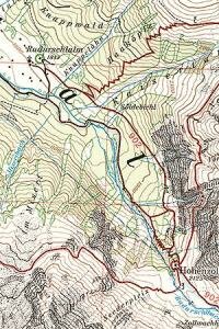 OeAV - Alpenvereinskarte 30/4 &Ouml;tztaler Alpen, Nauderer Berge (Weg + Ski)