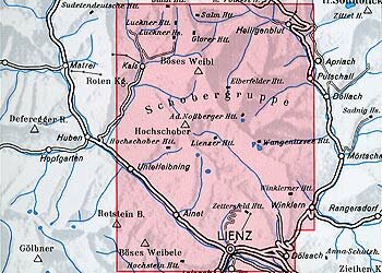 OeAV - Alpenvereinskarte 41 Schobergruppe (Weg + Ski)