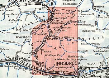 OeAV - Alpenvereinskarte 5/1 Karwendelgebirge West (Weg)