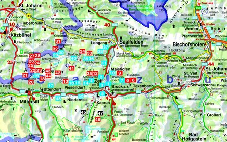 Rother - Pinzgau wandelgids   6e druk