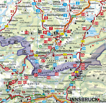 Rother - Zugspitze wandelgids   10e druk