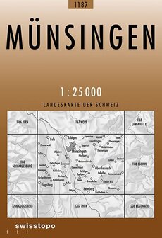 Swisstopo - 1187 M&uuml;nsingen