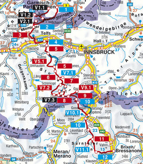 Rother - Alpen&uuml;berquerung Garmisch - Brixen