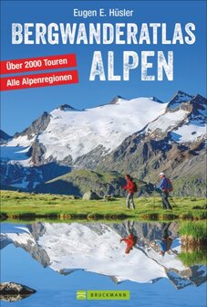 Bruckmann - Bergwanderatlas Alpen