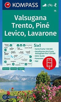 Kompass - WK 75 Valsugana - Trento - Piné - Levico