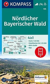 Kompass - WK 195 N&ouml;rdlicher Bayerischer Wald