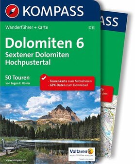 Kompass - Dolomiten 6 - Sextener Dolomiten wf