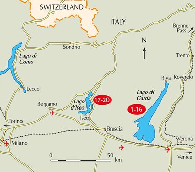 Cicerone - Walking Lake Garda and Iseo