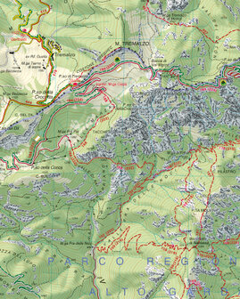 Tabacco - 071 Prealpi Gardesane - Tremalzo - Valle di Ledro - L. d&#039;Idro