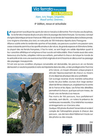 Editions GAP - Via ferrata francaises